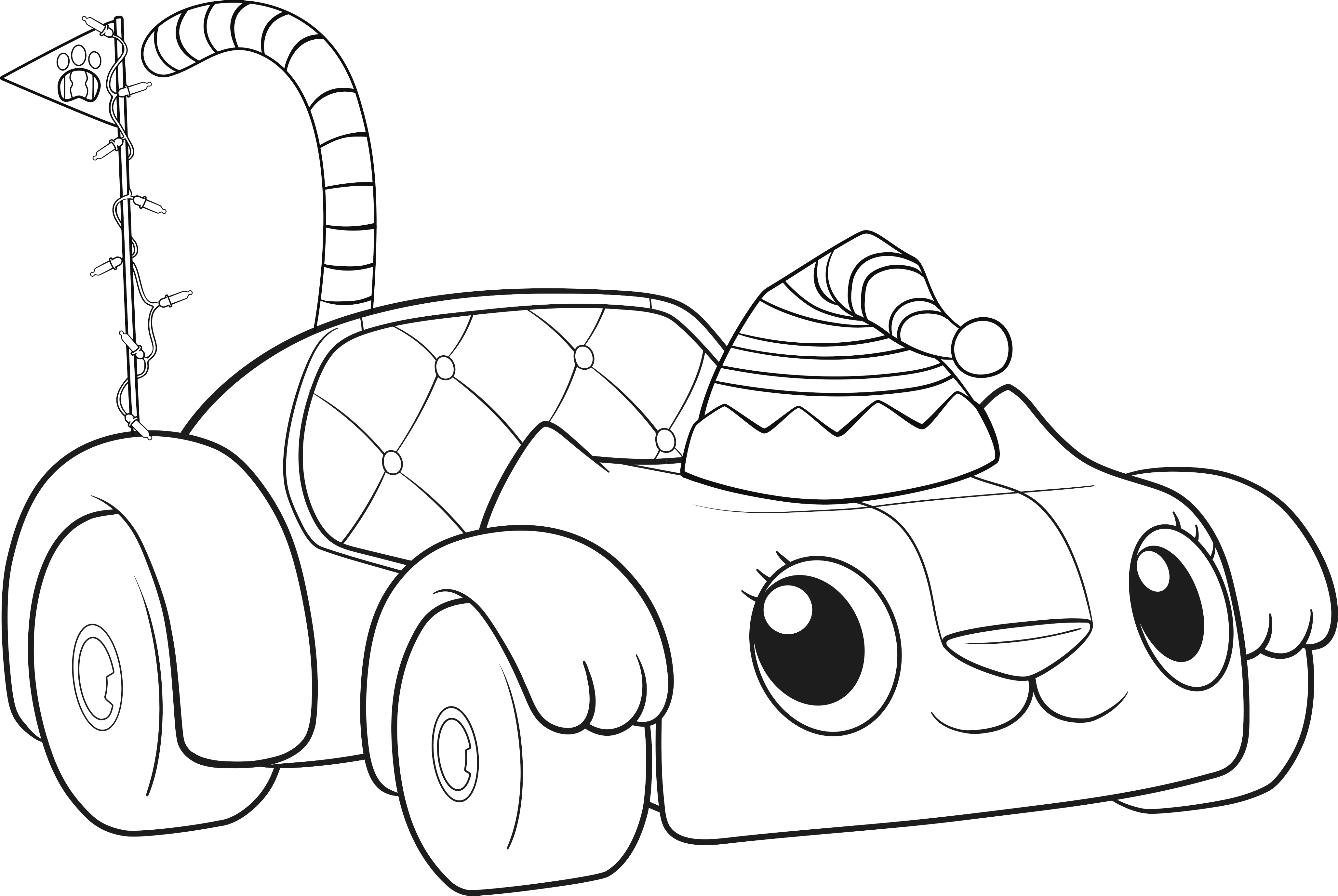 Gabby's Poppenhuis Kerst Carlita kleurplaat